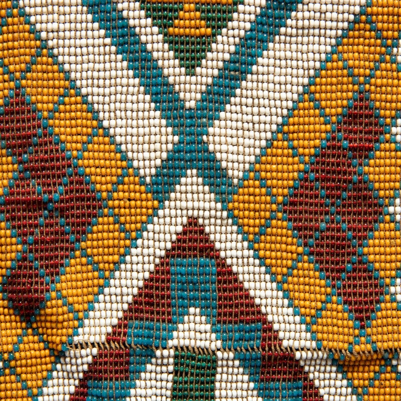 Potawatomi Loom-Beaded Bandolier Bag - 3