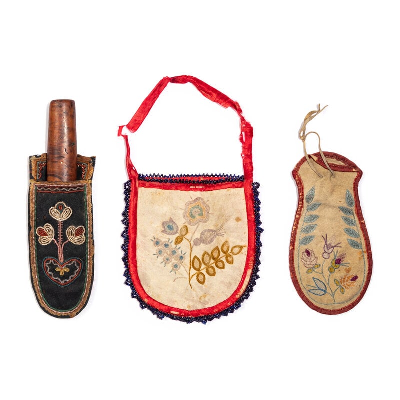 Northeastern Embroidered Pouches (1 of 2)