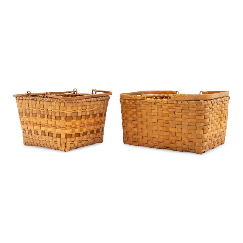 Great Lakes Ash Splint Baskets (1 of 4)