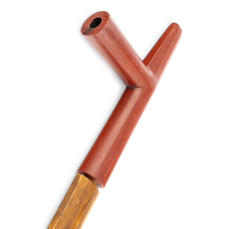 Sioux Pipe, with Catlinite Bowl - 3