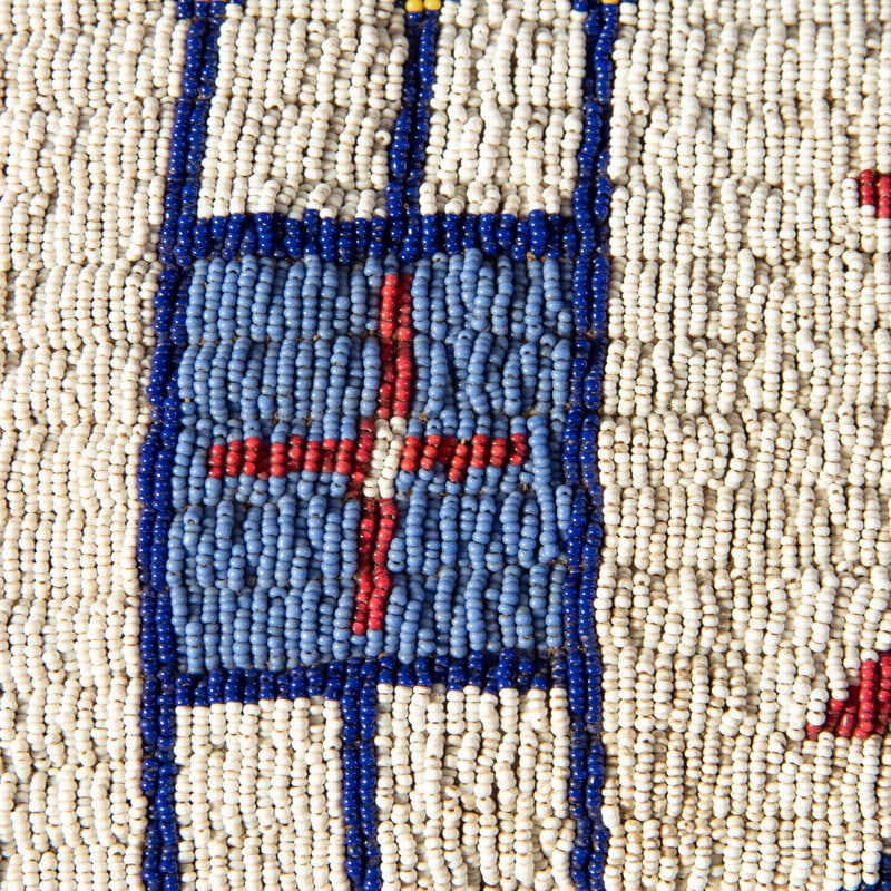 Sioux Beaded Hide Bag - 2