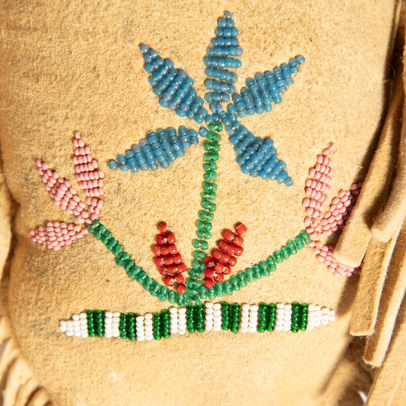 Sioux Beaded Three-Sided Bag - 2