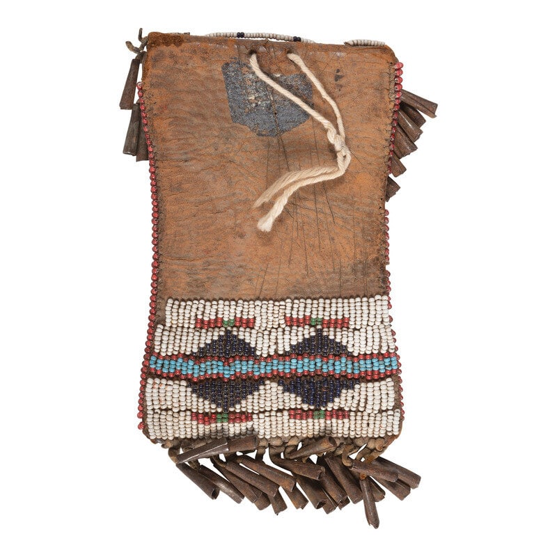 Cheyenne Beaded Hide Strike-a-Light Case - 2