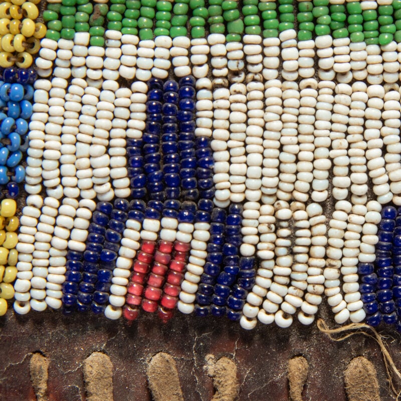 Northern Plains Beaded Hide Strike-a-Light Bag - 2