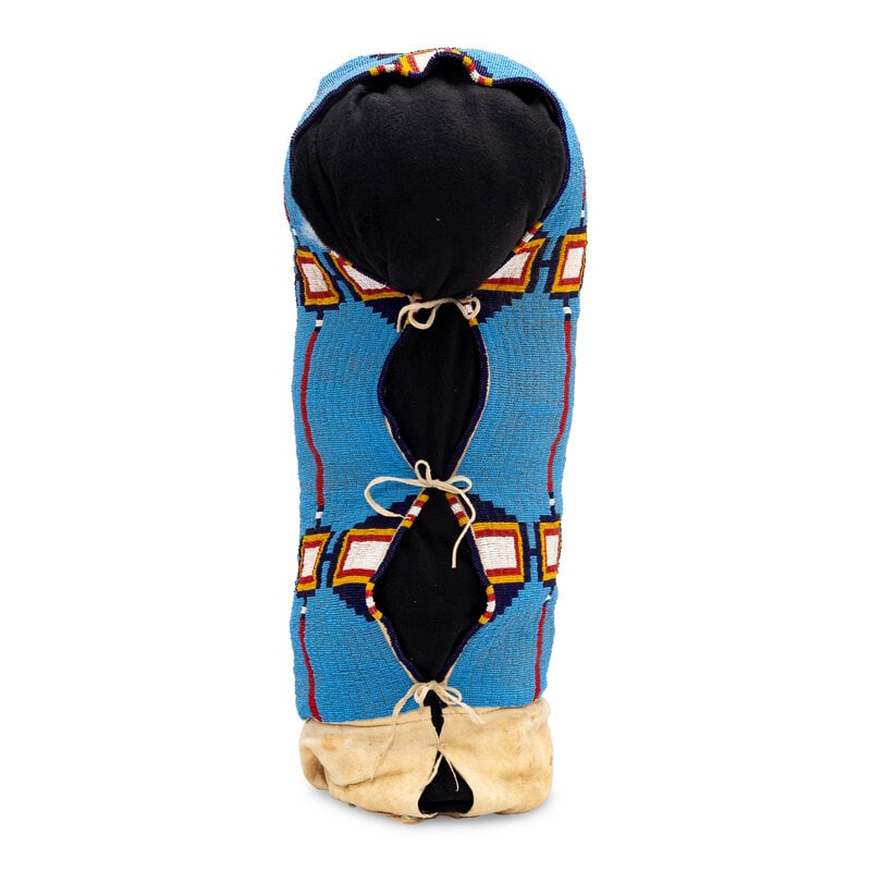 Sioux Beaded Hide Cradle - 2