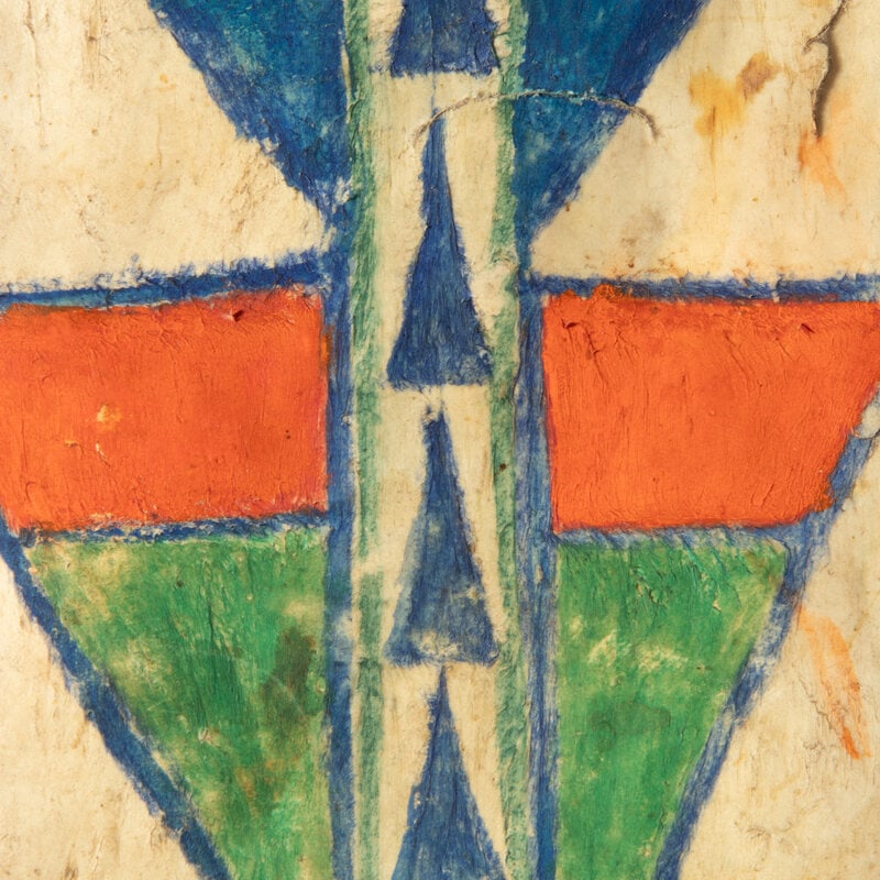 Plateau Painted Parfleche Envelope - 2