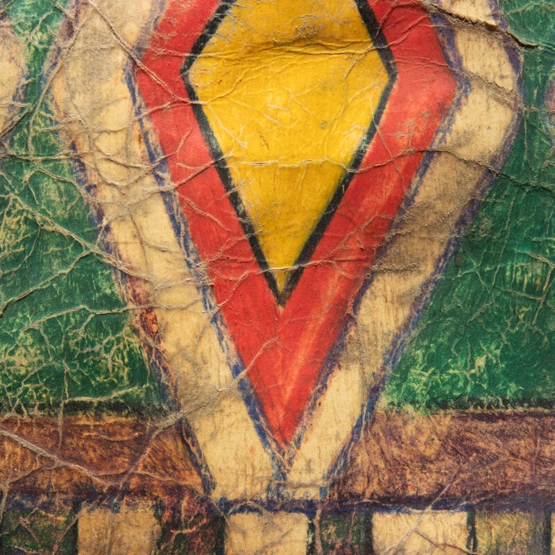 Plateau Painted Parfleche Envelope - 2