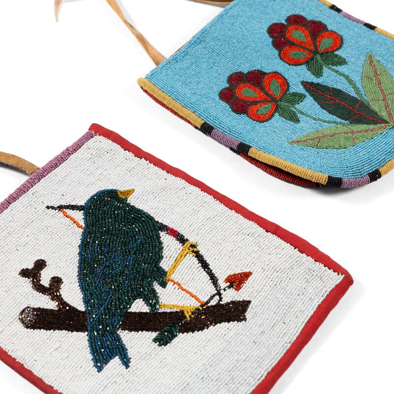 Plateau Beaded Bags - 2