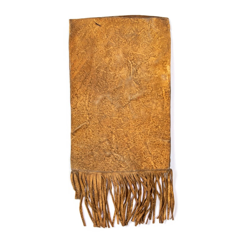 Assiniboine Beaded Hide Bag - 2