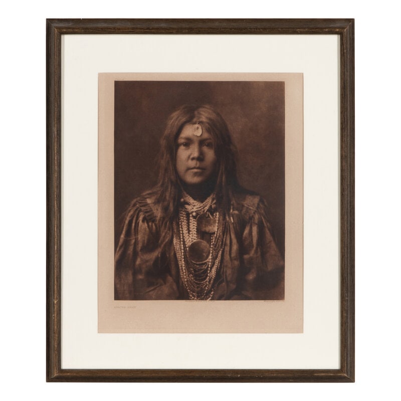 Edward S. Curtis (American, 1868-1952) Apache Nalin, Plate 15 - 2