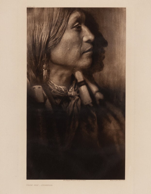 Edward S. Curtis (American, 1868-1952) Vash Gon - Jicarilla, Plate 20 (1 of 4)