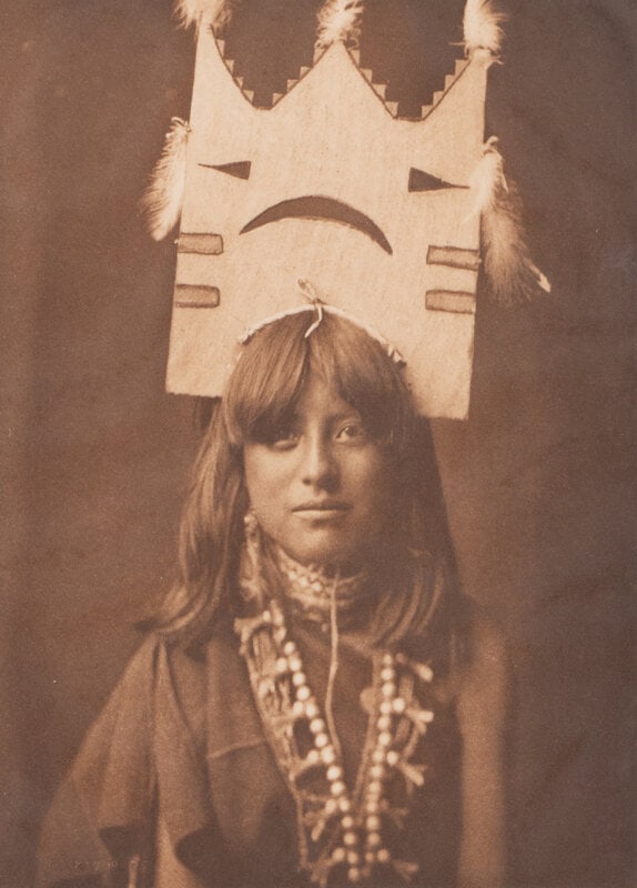 Edward S. Curtis (American, 1868-1952) Tablita Woman Dancer - San Ildefonso - 3