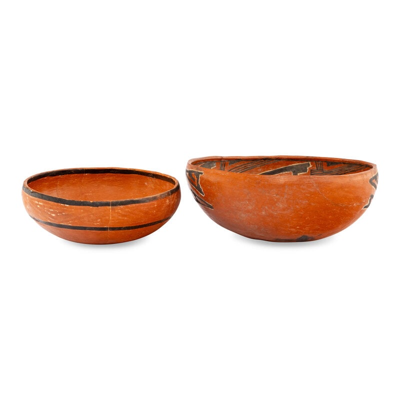 Ancestor Pueblo, Pinedale and Four Mile Polychrome Pottery Bowls - 5