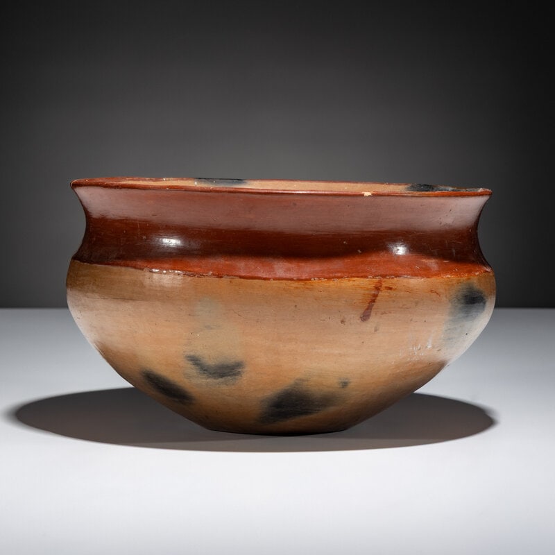 Ohkay Owingeh [San Juan] Redware Pottery Bowl (1 of 6)