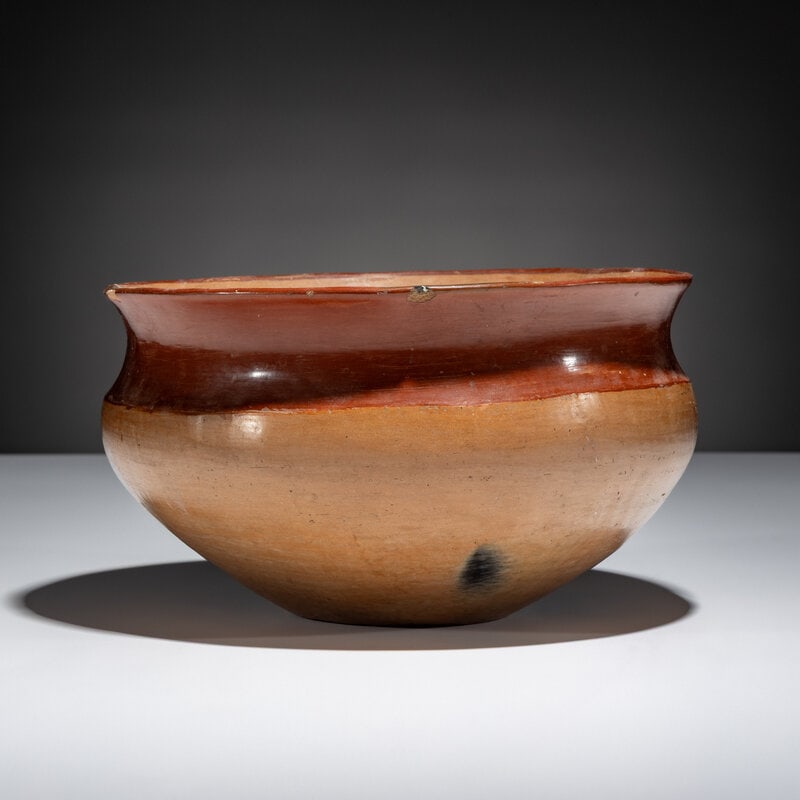 Ohkay Owingeh [San Juan] Redware Pottery Bowl - 3