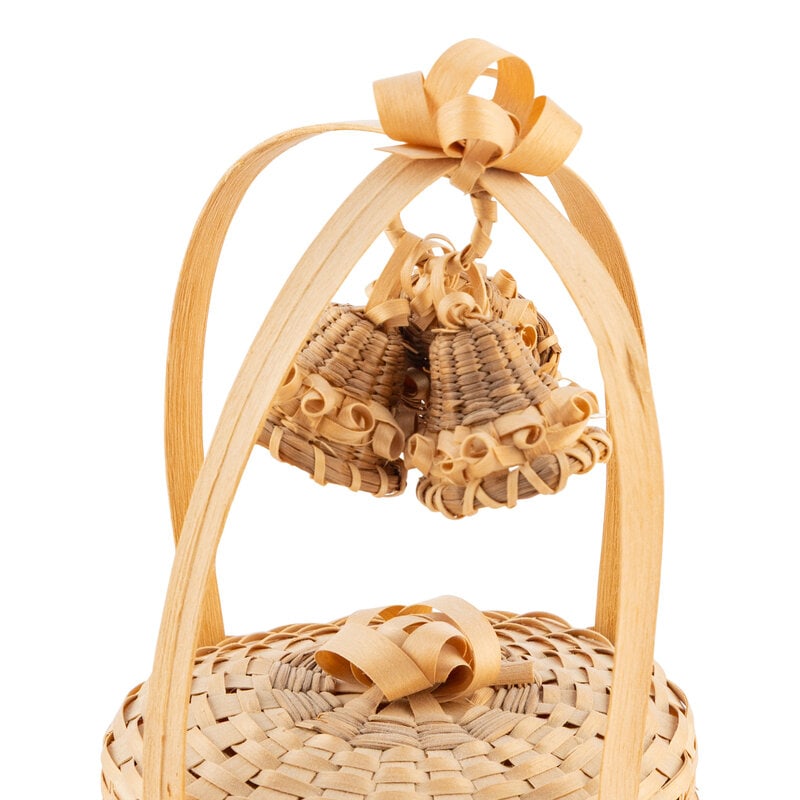 Mary Kawennatakie Adams AND Judy David (Mohawk, 1917-1999 / 20th century) Ash Splint Baskets - 3