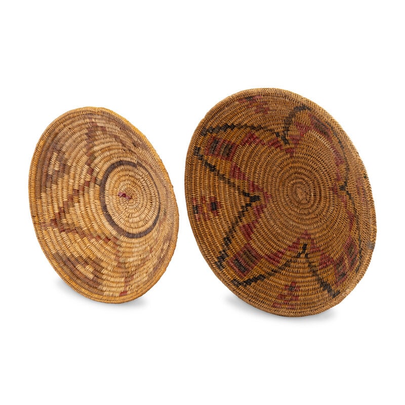 Mescalero Apache Polychrome Baskets - 2