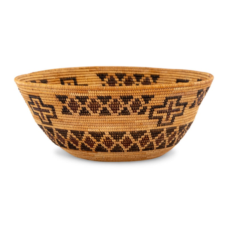 Yokut Polychrome Basket - 2