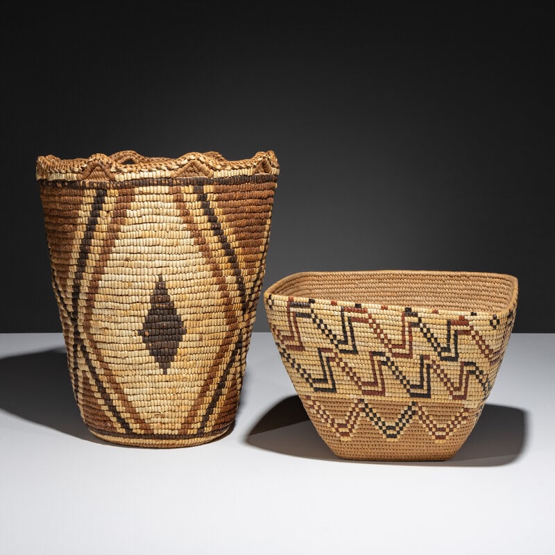 Klickitat Imbricated Polychrome Baskets - 3