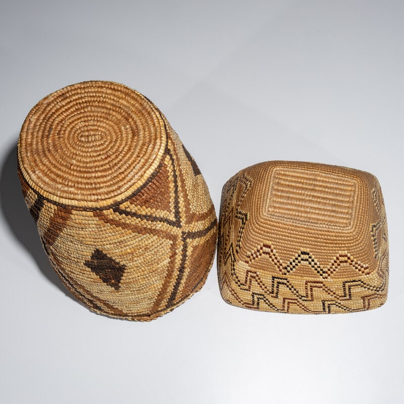 Klickitat Imbricated Polychrome Baskets - 4