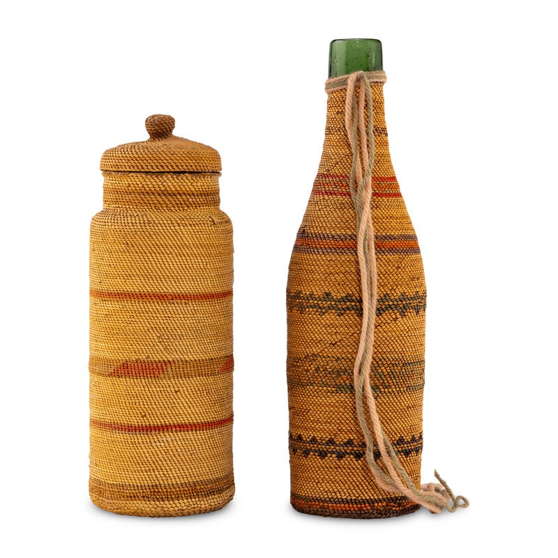 Tlingit Basketry Bottles - 2