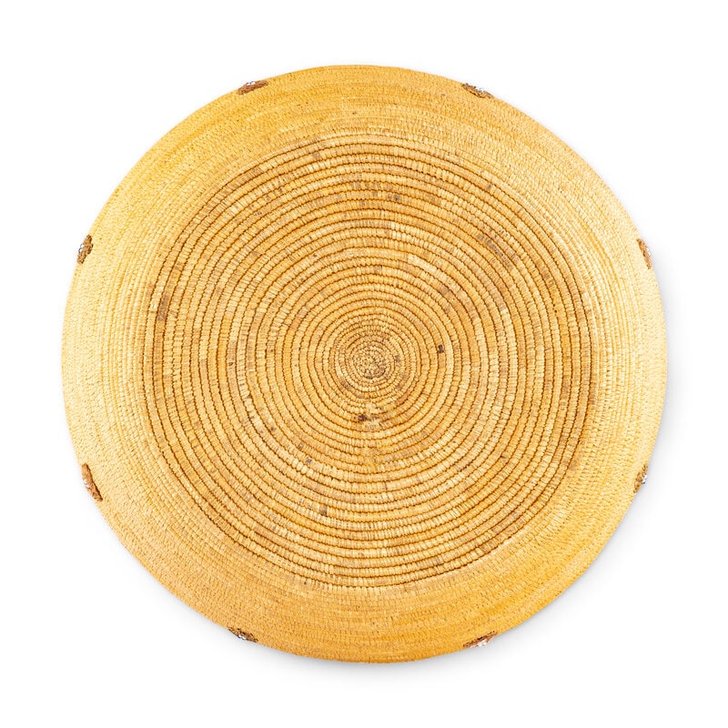 Yup'ik Basket, with Beaded Detailing - 7