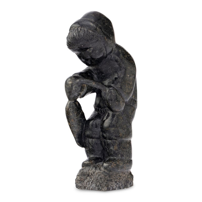 Johnny Inukpuk (Inuit [Inukjuak], 1911-2007) Fisherman - 2