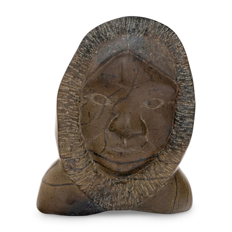 Annie Qimirpik (Inuit [Kimmirut] b. 1933) Bust, 1984 - 2