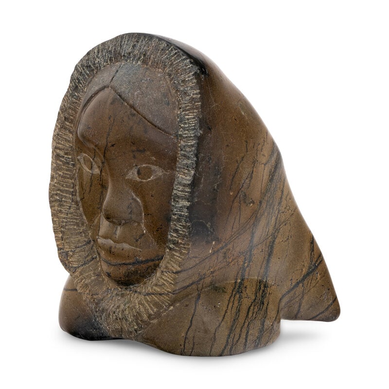 Annie Qimirpik (Inuit [Kimmirut] b. 1933) Bust, 1984 - 4