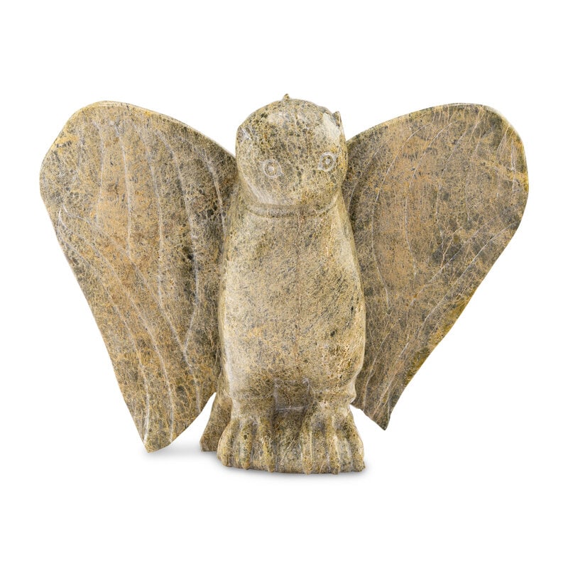 Melia Padluq (Inuit [Kinngait], b. 1940) Owl, Exhibited - 2
