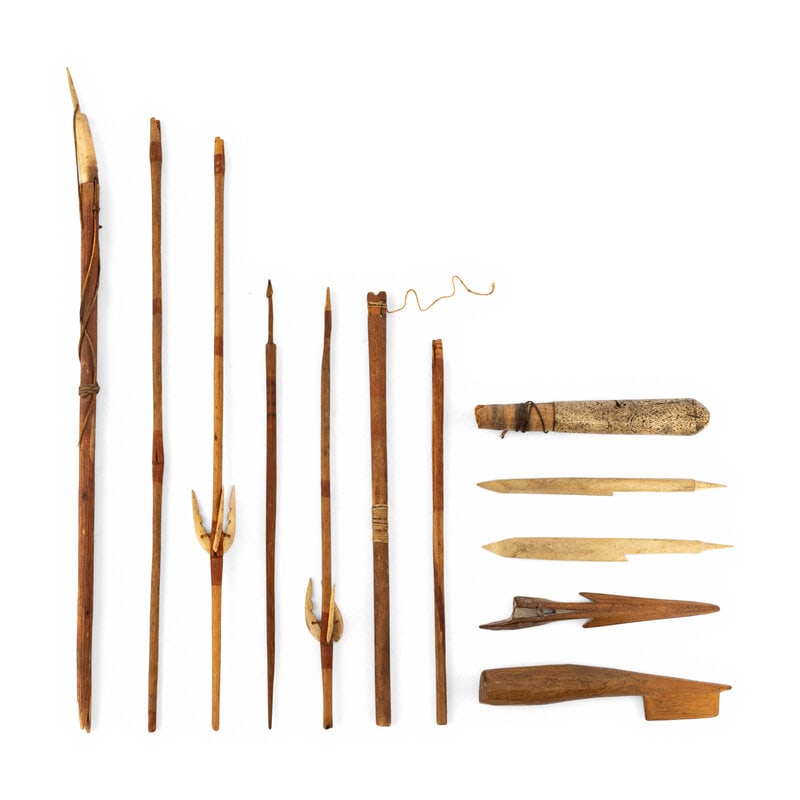 Assorted Inuit Fishing Implements - 2