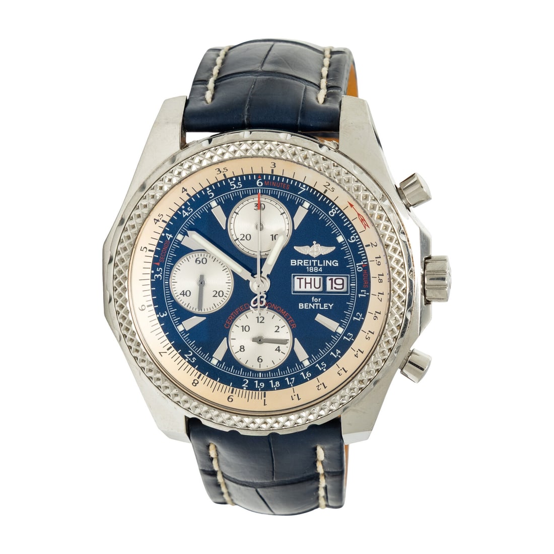 Breitling, Bentley, Ref. A13362, Stainless Steel 'Bentley GT Special Edition' Chronograph Day-Date (1 of 4)