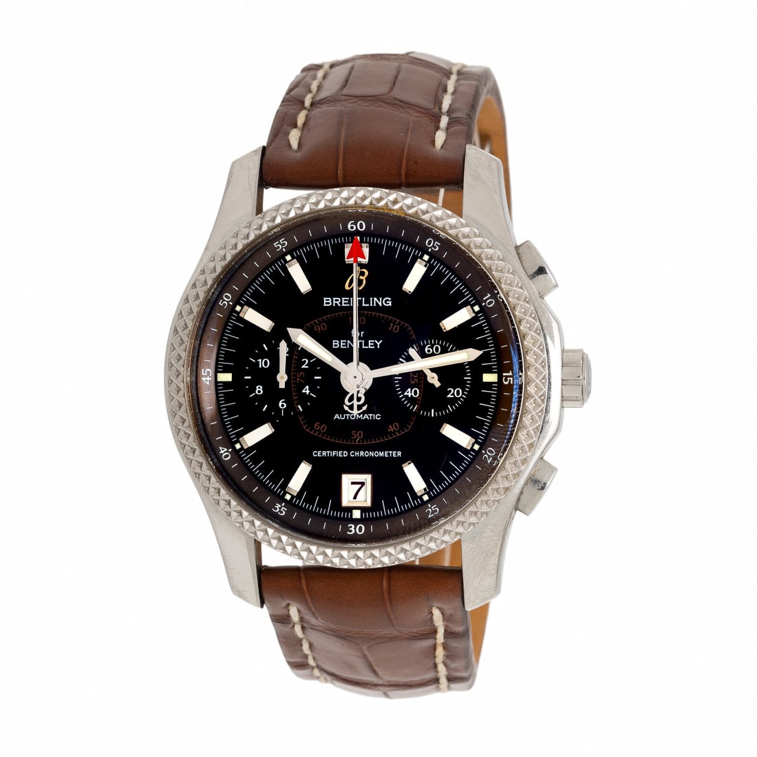 Breitling for Bentley, Ref. P26362, Stainless Steel and Platinum 'Mark VI' Chronograph Date Watch (1 of 2)