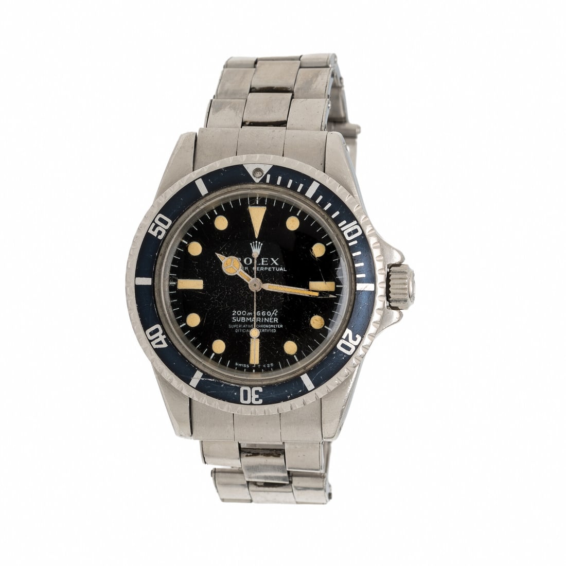 Rolex, Ref. 5512, Stainless Steel 'Meters First' 'Submariner' Watch: Rolex, Ref. 5512, Stainless Steel 'Meters First' 'Submariner' WatchMaker: RolexModel: SubmarinerReference number: 5512Serial number: 1948666Year: Circa 1968Case size: Approx. 40 mmCase material: Stain