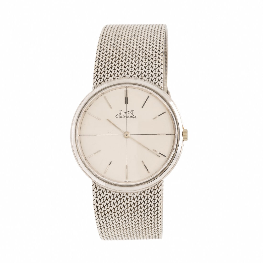 Piaget, 18K White Gold 'Ultra-Thin Automatic' Watch (1 of 3)