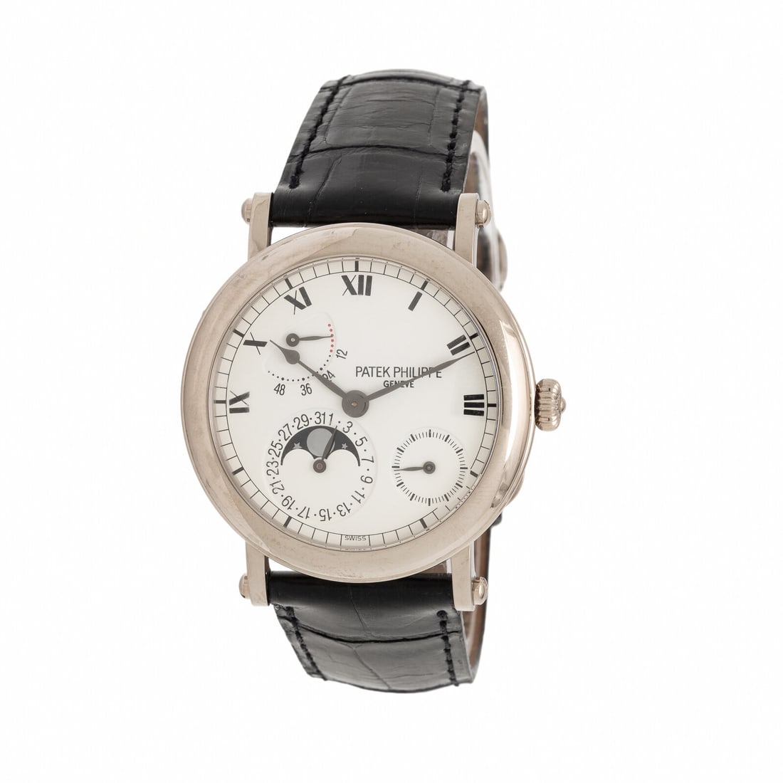 Patek Philippe, Ref. 5054G, 18K White Gold Annual Calendar with Power Reserve and Moonphase, with (1 of 3)
