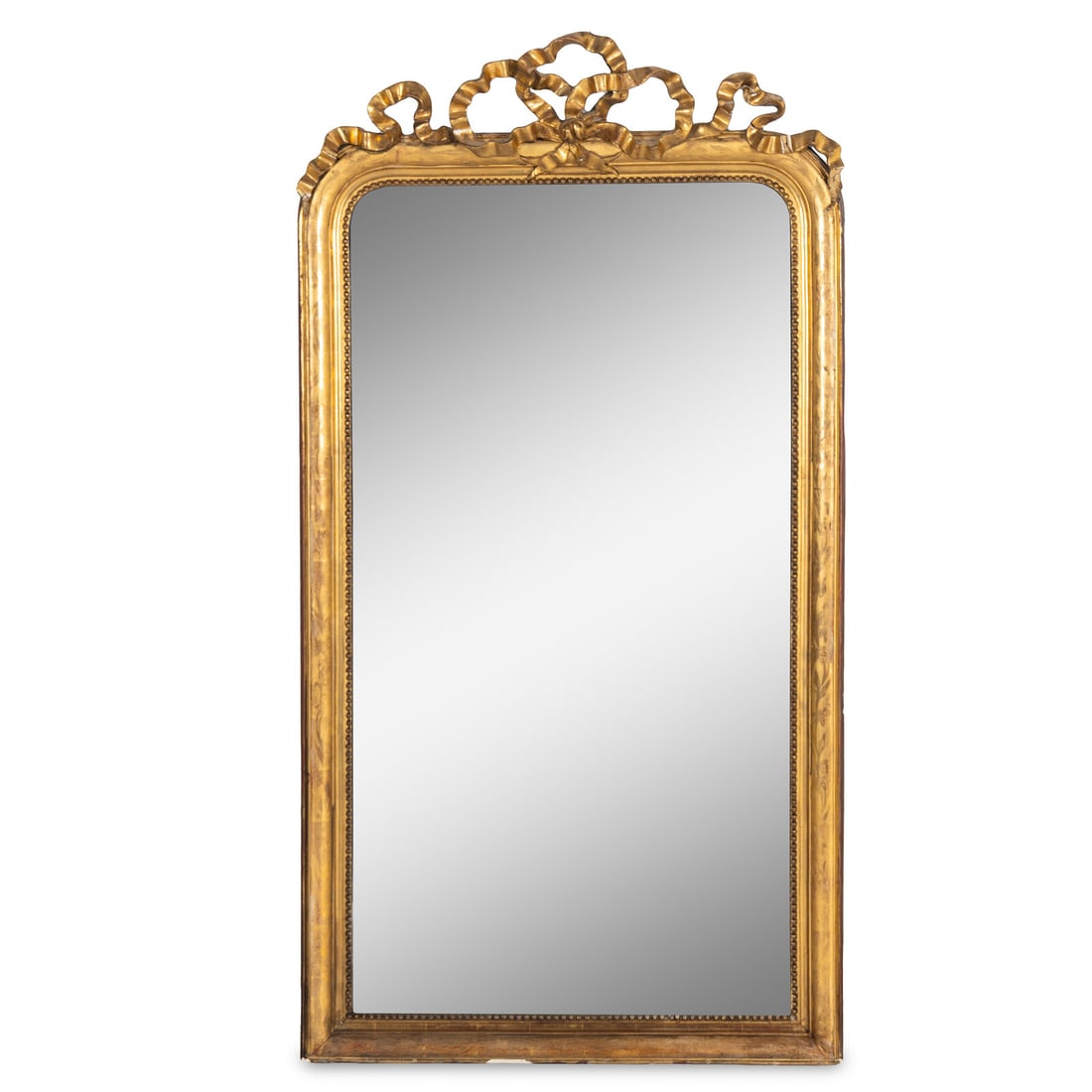 A Napoleon III Carved Giltwood Mirror (1 of 2)