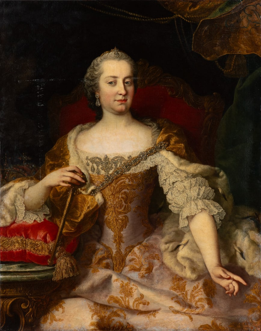 Manner of Martin van Meytens the Younger (Late 18th/Early 19th Century) Portrait of Empress Maria (1 of 4)