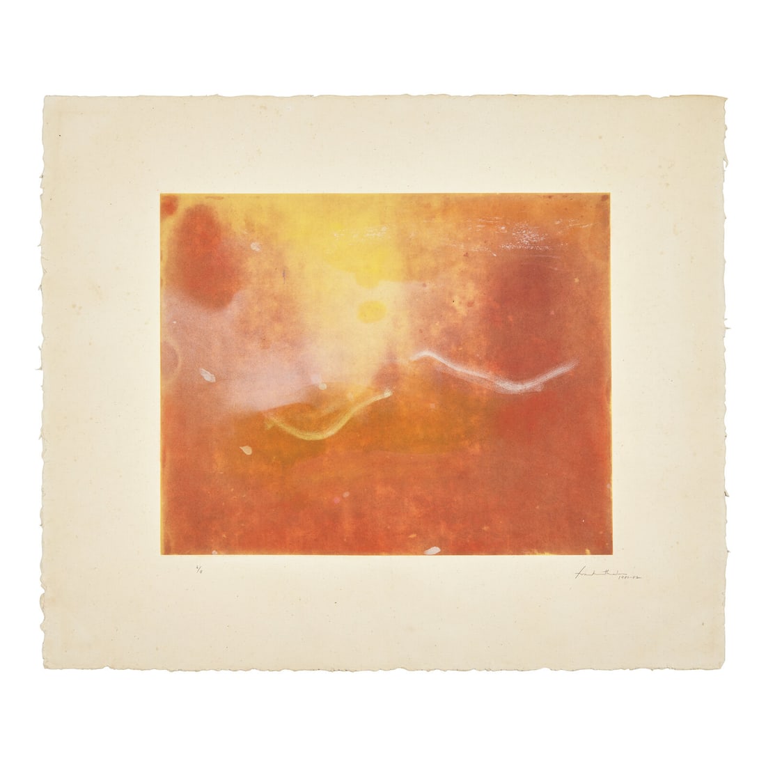 Helen Frankenthaler (American, 1928-2011) Comet, 1980-82 (1 of 4)