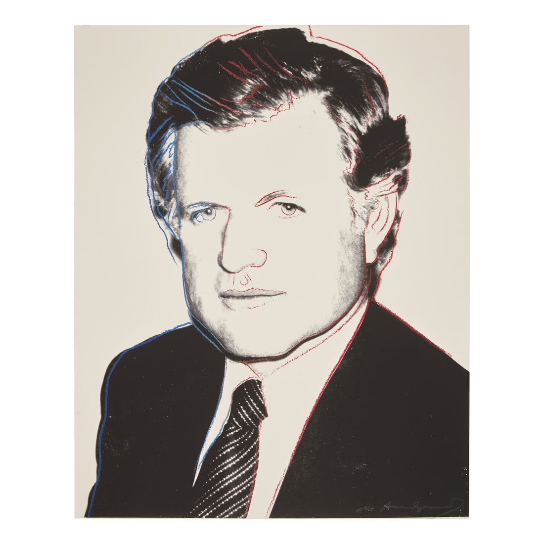 Andy Warhol (American, 1928-1987) Edward Kennedy, 1980 (1 of 3)
