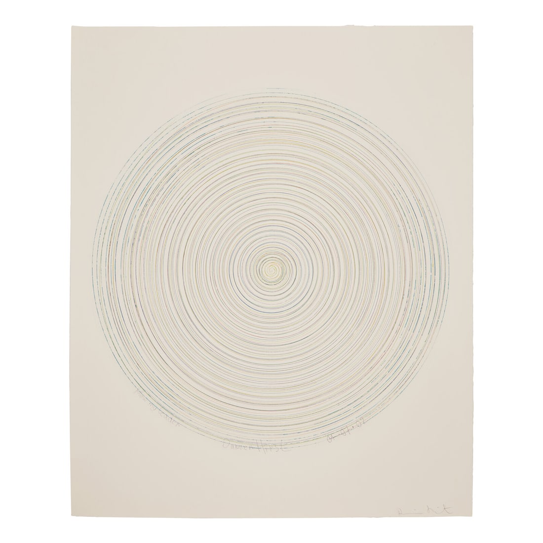 Damien Hirst (British, b. 1965) Follow My Leader (from In a Spin, the Action of the World on Things, (1 of 2)