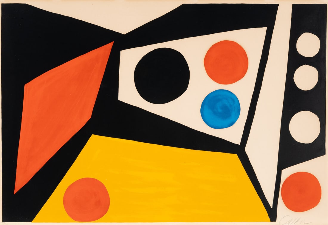 Alexander Calder (American, 1898-1976) Construction (1 of 5)