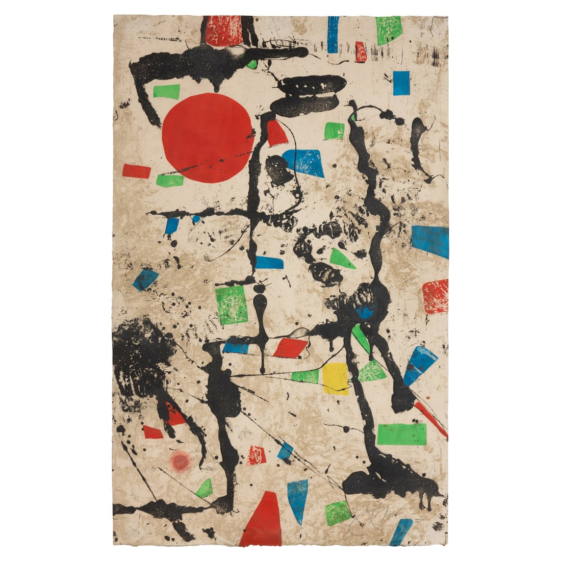 Joan Miró (Spanish, 1893–1983) Els Gossos VII, 1979 (1 of 5)