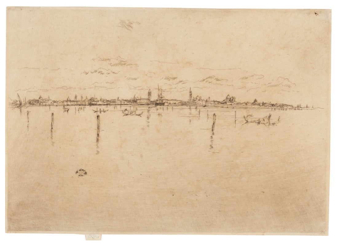 James MacNeill Whistler (American, 1834-1903) The Little Venice, 1880 (1 of 3)