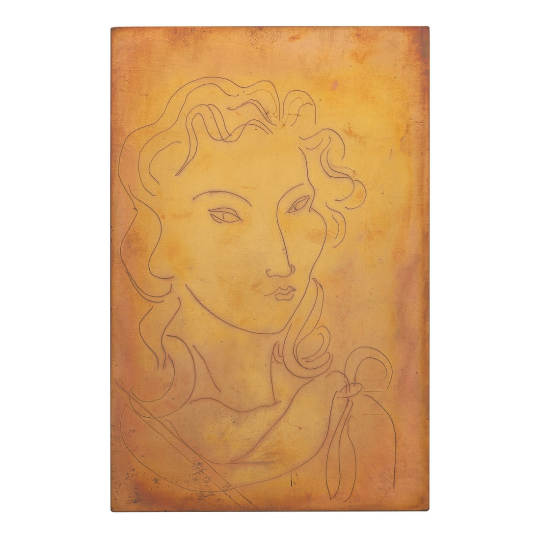 Henri Matisse (French, 1869–1954) Untitled (plate for Poésies), 1932 (1 of 2)