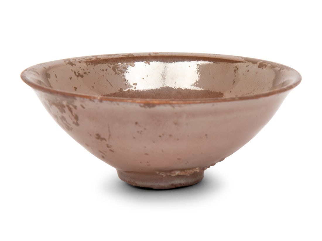 A Chinese Persimmon Glazed Bowl, Possibly Jin to Ming Dynasty 或爲金-明 (1 of 2)
