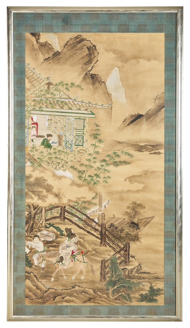 A Japanese 'Scholars' Painting (1 of 2)