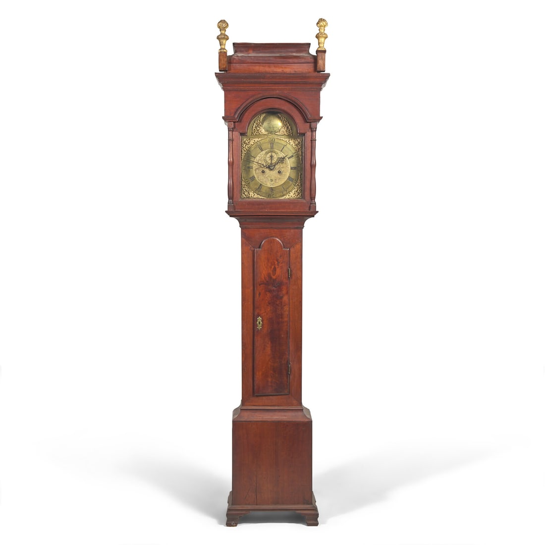 A Chippendale Walnut Tall Case Clock (1 of 3)