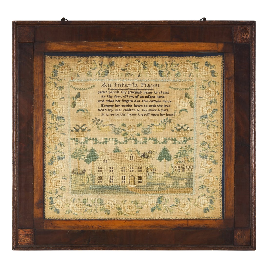 A Gravel Family Needlework Sampler (1 of 3)