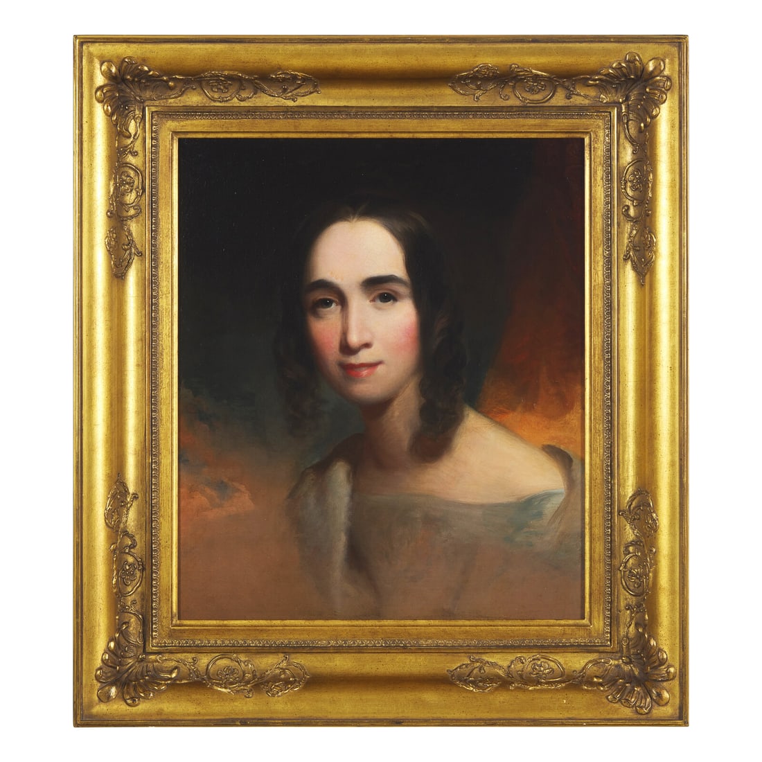 Thomas Sully (1783-1872), A Portrait of Abigail Ann Taylor of Philadelphia, Pennsylvania (1 of 3)